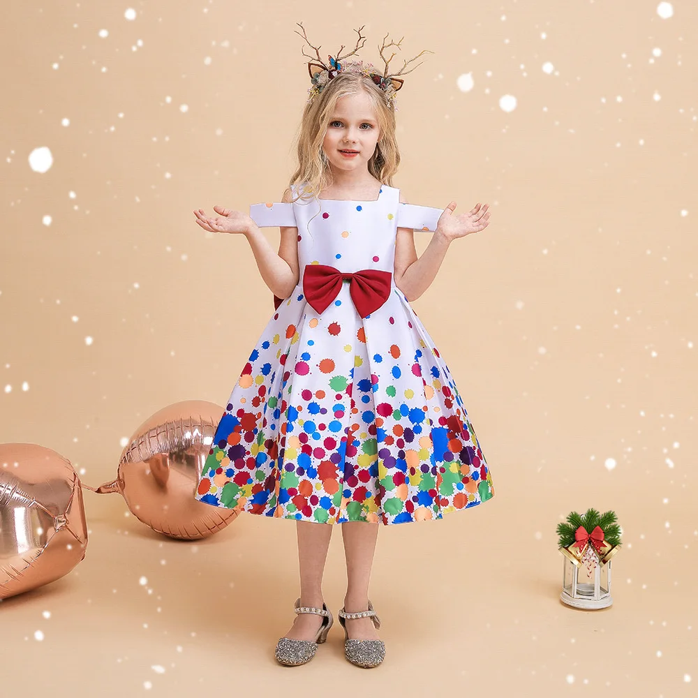 Off Shoulder Satin Dress For Girls Dresses KidsA-Line Party Gowns Birthday Wedding Costumes Clothes 4-10 Years
Off Shoulder Satin Dress For Girls Dresses KidsA-Line Party Gowns Birthday Wedding Costumes Clothes 4-10 Years