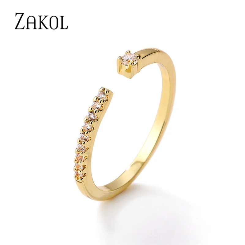 ZAKOL Brand New Fashion Oval Rectangle Cubic Zirconia Adjustable Open Wedding Rings for Women Girl Party Engagement Jewelry
ZAKOL Brand New Fashion Oval Rectangle Cubic Zirconia Adjustable Open Wedding Rings for Women Girl Party Engagement Jewelry