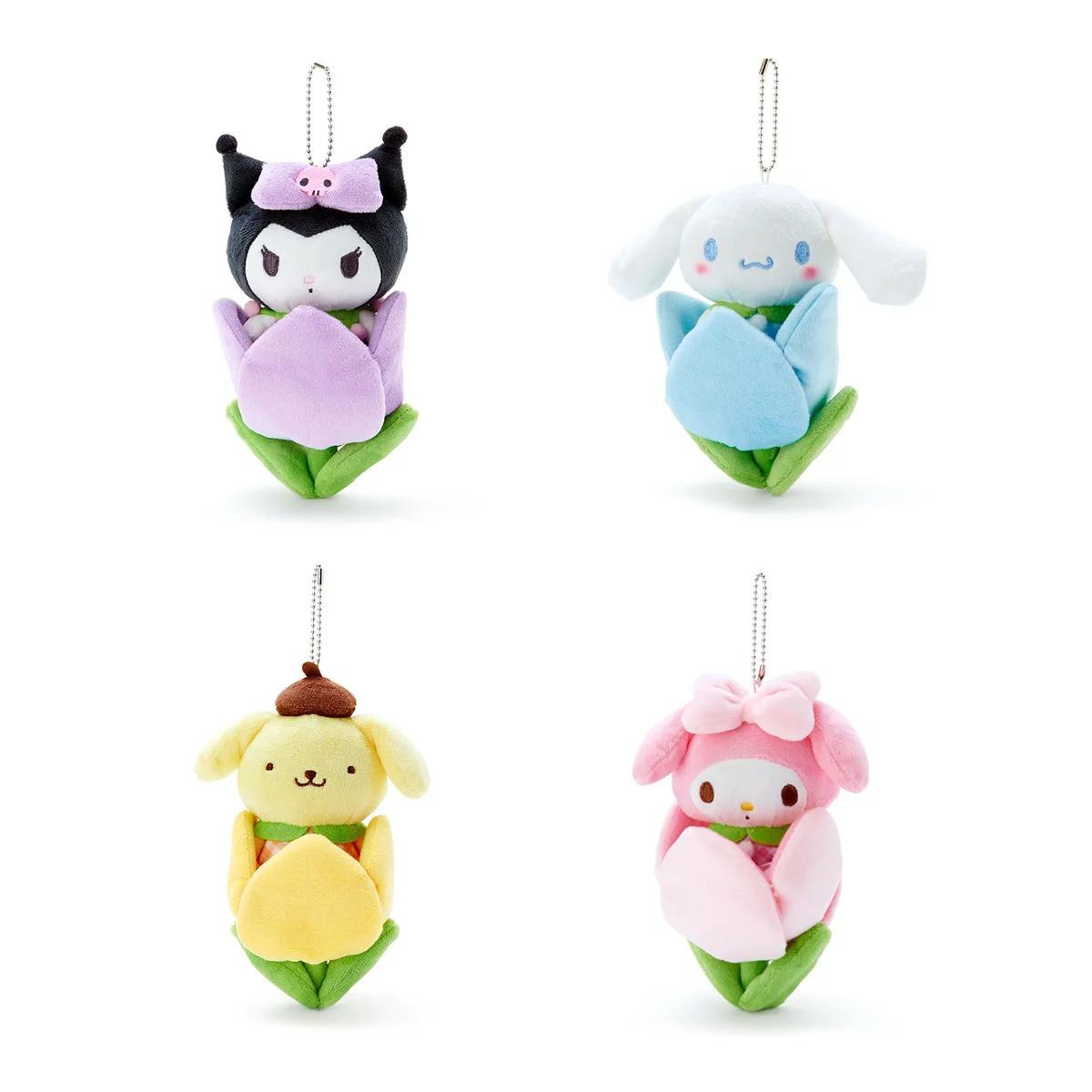 Sanrio Hellokitty Melody Cinnamoroll Kuromi tulip plush pendant doll Super soft short plush and cute new product
Sanrio Hellokitty Melody Cinnamoroll Kuromi tulip plush pendant doll Super soft short plush and cute new product