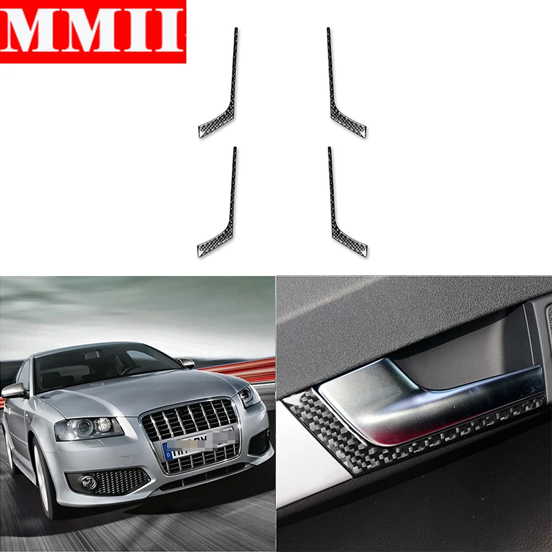 Real Carbon Fiber Sticker Car Accessories Car Door Bowls Door Handle Frame Strip Interior Trim Cover For Audi A3 S3 8P 2006 2007
Real Carbon Fiber Sticker Car Accessories Car Door Bowls Door Handle Frame Strip Interior Trim Cover For Audi A3 S3 8P 2006 2007