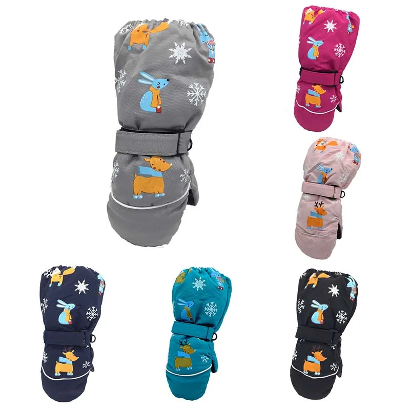 1 Pair Cartoon Children Ski Gloves Winter Waterproof Unisex Thick Warm Non-slip Outdoor Activities
1 Pair Cartoon Children Ski Gloves Winter Waterproof Unisex Thick Warm Non-slip Outdoor Activities
