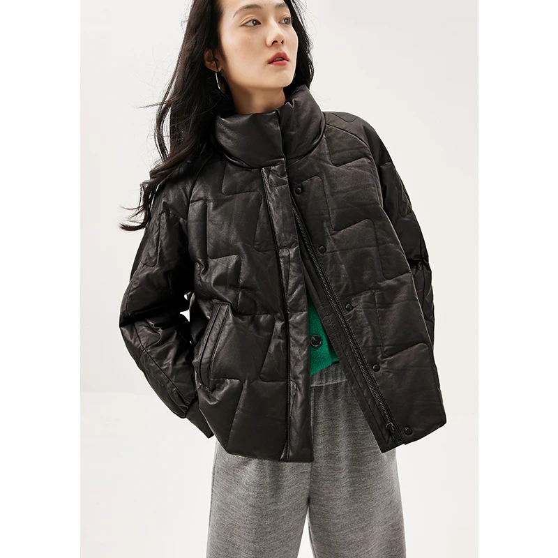 Sheepskin Coat Women Design Fashion High Quality 90% White Goose Down Thin High Street Autumn/Winter Casacos De Inverno Feminino
Sheepskin Coat Women Design Fashion High Quality 90% White Goose Down Thin High Street Autumn/Winter Casacos De Inverno Feminino