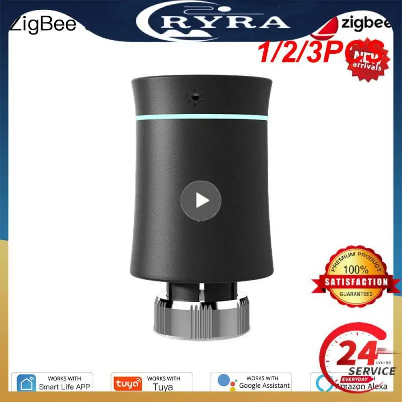 Клапан привода радиатора ZigBee3.0 TRV, умный программируемый термостат для контроля температуры Alexa google home, 1/2/3 шт.
Клапан привода радиатора ZigBee3.0 TRV, умный программируемый термостат для контроля температуры Alexa google home, 1/2/3 шт.