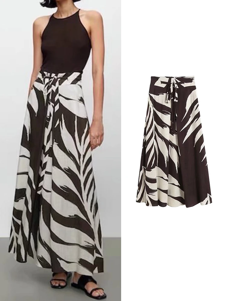 TFMLN Drawstring Women Printed Skirt 2022 Summer High Waist Causal Sexy Temperament Skirts Elegant Party First Choose Dress
TFMLN Drawstring Women Printed Skirt 2022 Summer High Waist Causal Sexy Temperament Skirts Elegant Party First Choose Dress