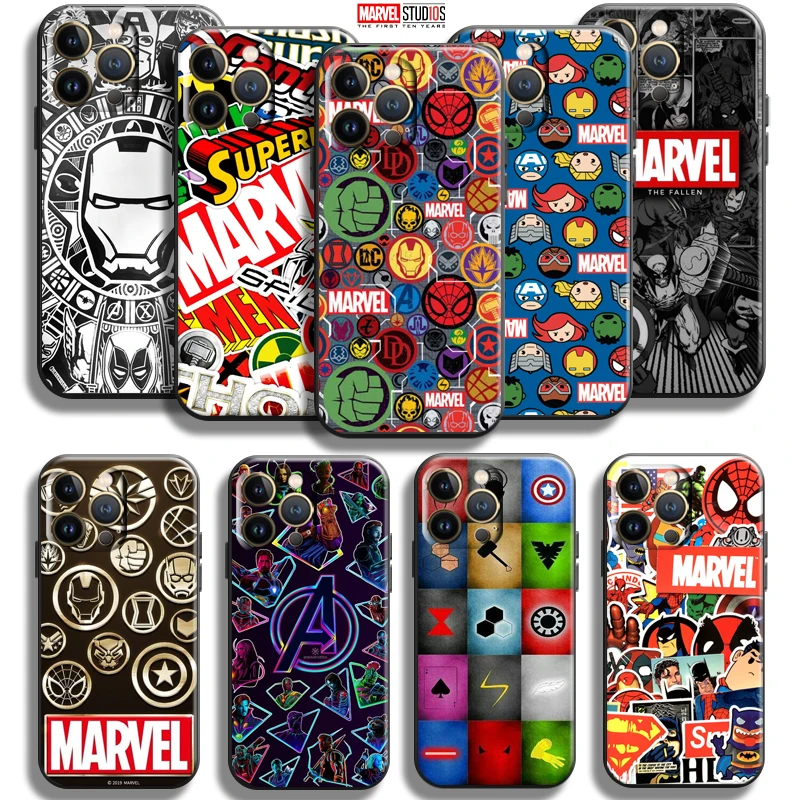Marvel Avengers Logo For Apple iPhone 13 12 11 Pro Max Mini X XR XS Max SE 5 5s 6 6S 7 8 Plus Phone Case Soft Carcasa
Marvel Avengers Logo For Apple iPhone 13 12 11 Pro Max Mini X XR XS Max SE 5 5s 6 6S 7 8 Plus Phone Case Soft Carcasa