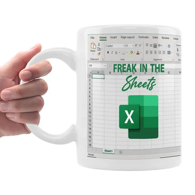 Freak in The Spreadsheets Mug Funny Spreadsheets Printed Ceramic Accountant Coffee Cup Humorous Accountant Gift Women Men Female
Freak in The Spreadsheets Mug Funny Spreadsheets Printed Ceramic Accountant Coffee Cup Humorous Accountant Gift Women Men Female