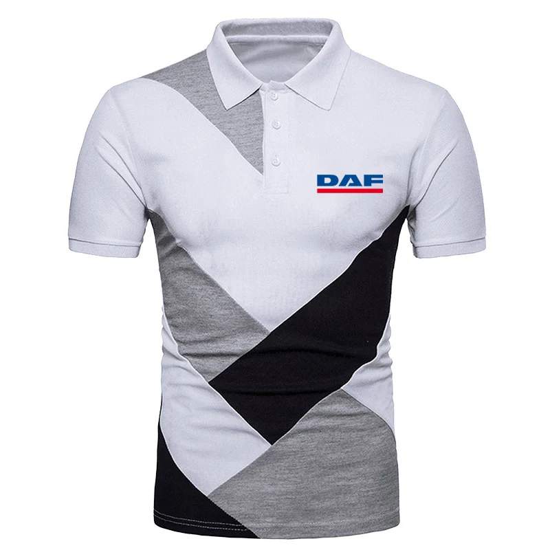 DAF Truck Logo Men Shirt Short Sleeve Polo Shirt Contrast Color Polo New Clothing Spring Summer Streetwear Casual Fashion top
DAF Truck Logo Men Shirt Short Sleeve Polo Shirt Contrast Color Polo New Clothing Spring Summer Streetwear Casual Fashion top