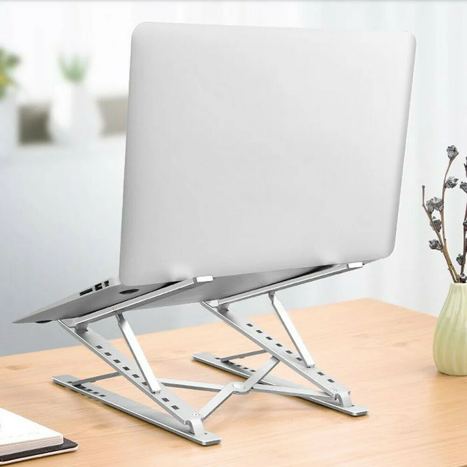 Portable Bracket Laptop Stand Base Arm Cooling Foldable Aluminum Notebook Support PC Riser Holder Macbook Cradle Adjustable
Portable Bracket Laptop Stand Base Arm Cooling Foldable Aluminum Notebook Support PC Riser Holder Macbook Cradle Adjustable