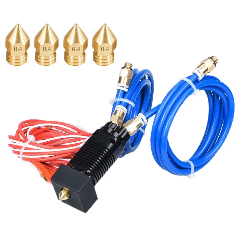 2 In 1 Out Dual Color Hotend Extruder And 0.4Mm Nozzle Print Kit Compatible For CR-10 PRO Ender-3 Series 3D Printe
2 In 1 Out Dual Color Hotend Extruder And 0.4Mm Nozzle Print Kit Compatible For CR-10 PRO Ender-3 Series 3D Printe
