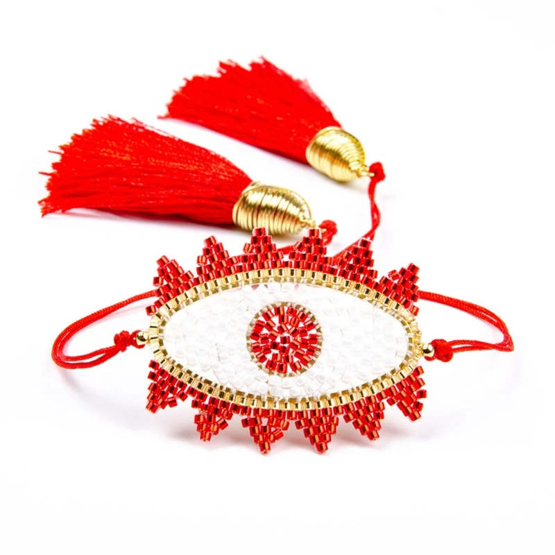 3 шт., плетеные браслеты «глаз дьявола» 
3 шт., плетеные браслеты «глаз дьявола»