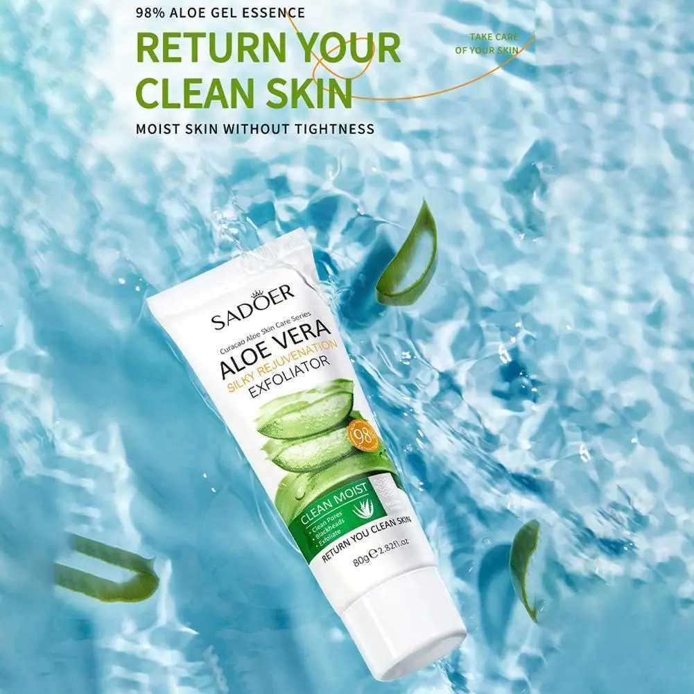 Aloe Vera Face Exfoliating Gel Scrub Dead Skin Removal Care Skin Treatment Blackhead Moisturizing Pores Brighten Cleansing Z5N7
Aloe Vera Face Exfoliating Gel Scrub Dead Skin Removal Care Skin Treatment Blackhead Moisturizing Pores Brighten Cleansing Z5N7