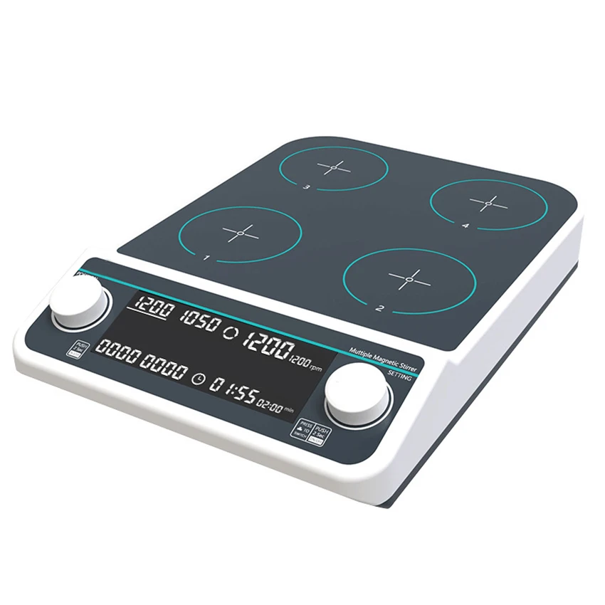 MMS4pro Multi-Position Magnetic Stirrer 1500rpm 4*500ml Electric Magnetic Stirrer Laboratory LCD Digital Display Magnetic Mixer
MMS4pro Multi-Position Magnetic Stirrer 1500rpm 4*500ml Electric Magnetic Stirrer Laboratory LCD Digital Display Magnetic Mixer