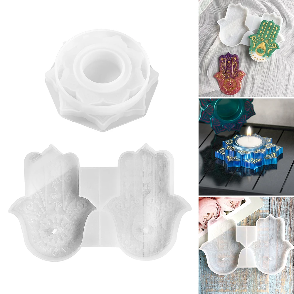 Candle Jar Silicone Moulds Round Succulent Flower Pot Hand of Fatima Incense Sticks Base DIY Epoxy Resin Plaster Flower of Life
Candle Jar Silicone Moulds Round Succulent Flower Pot Hand of Fatima Incense Sticks Base DIY Epoxy Resin Plaster Flower of Life