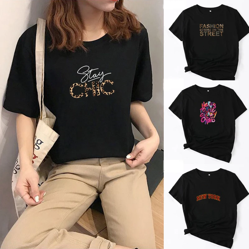 English Icon Round Neck Short Sleeve Clothes Casual Fashion T-Shirt Tops Women's T-shirt Summer Women's Print T-Shirt Women
English Icon Round Neck Short Sleeve Clothes Casual Fashion T-Shirt Tops Women's T-shirt Summer Women's Print T-Shirt Women