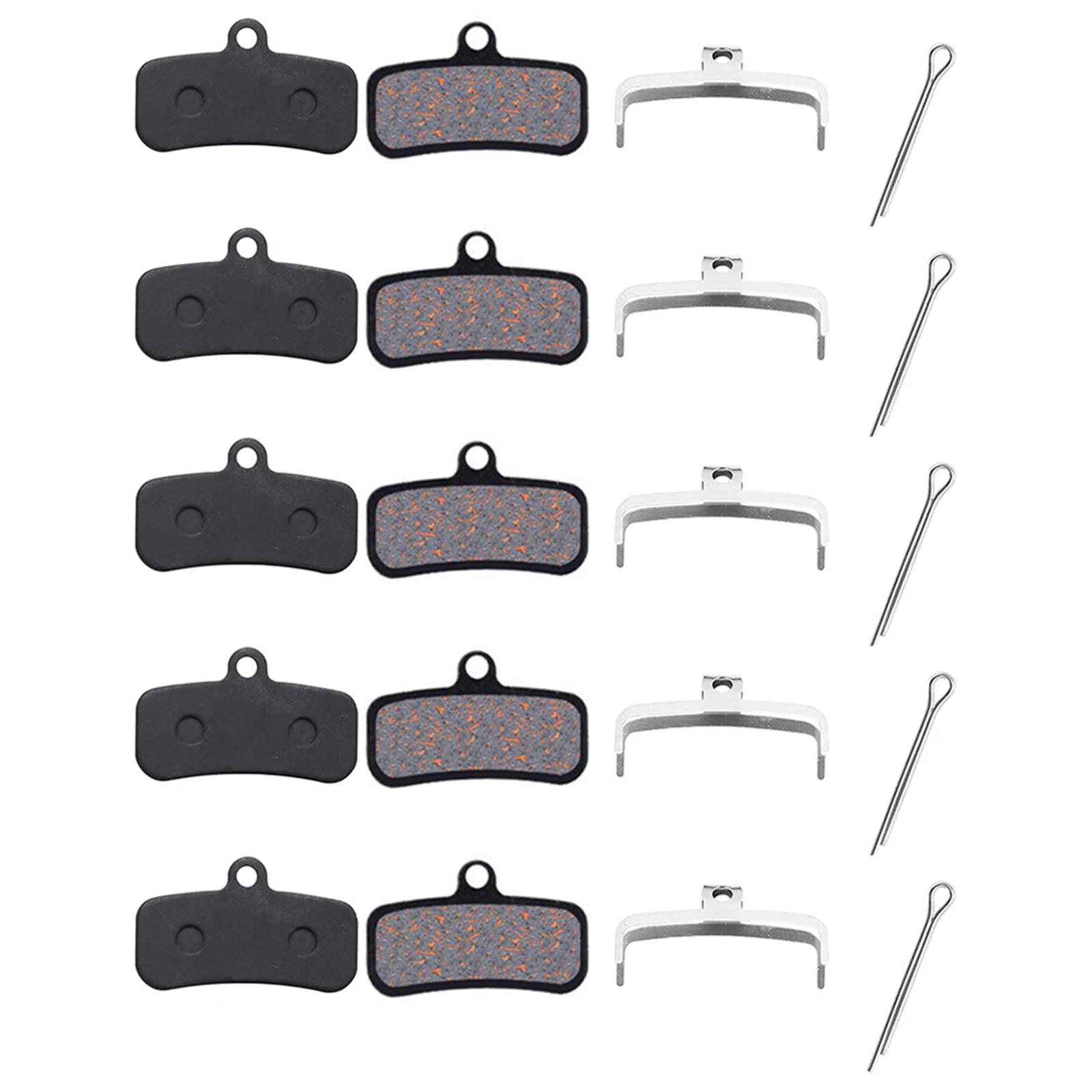 5 Pairs Of Bicycle Brake Pads For D03S D02S Saint BR-M810 TK Cycling Organic Resin Disc Wholesale Accessories
5 Pairs Of Bicycle Brake Pads For D03S D02S Saint BR-M810 TK Cycling Organic Resin Disc Wholesale Accessories