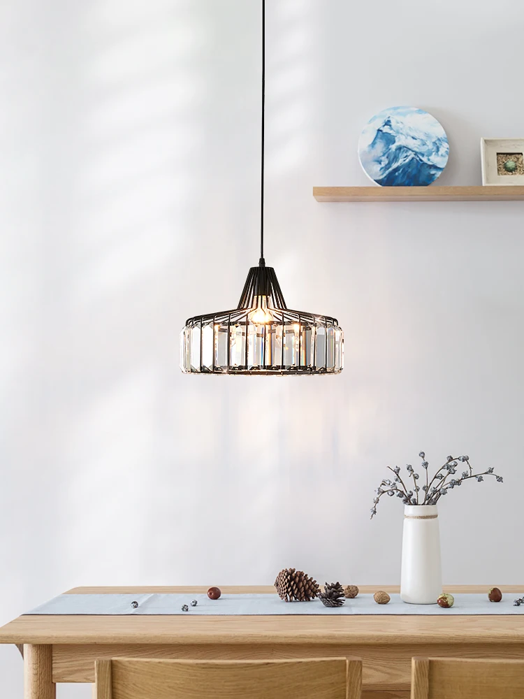 YY Restaurant Chandelier Simple Modern Light Luxury Crystal Lamp Small Droplight Dining-Room Lamp
YY Restaurant Chandelier Simple Modern Light Luxury Crystal Lamp Small Droplight Dining-Room Lamp