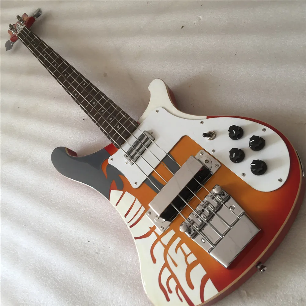Free Shipping,2022 High Quality 4 String Bass Electric Guitar,Ricken 4003 Orange Paint Electric Bass Guitars Guitarra
Free Shipping,2022 High Quality 4 String Bass Electric Guitar,Ricken 4003 Orange Paint Electric Bass Guitars Guitarra