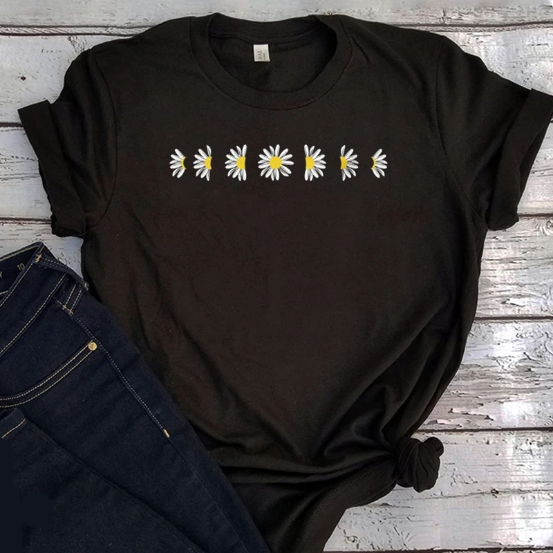 Sunflower Print T Shirt Women Short Sleeve O Neck Loose Tshirt Summer Tee Oversized T Shirt Casual Clothes Women Classic
Sunflower Print T Shirt Women Short Sleeve O Neck Loose Tshirt Summer Tee Oversized T Shirt Casual Clothes Women Classic