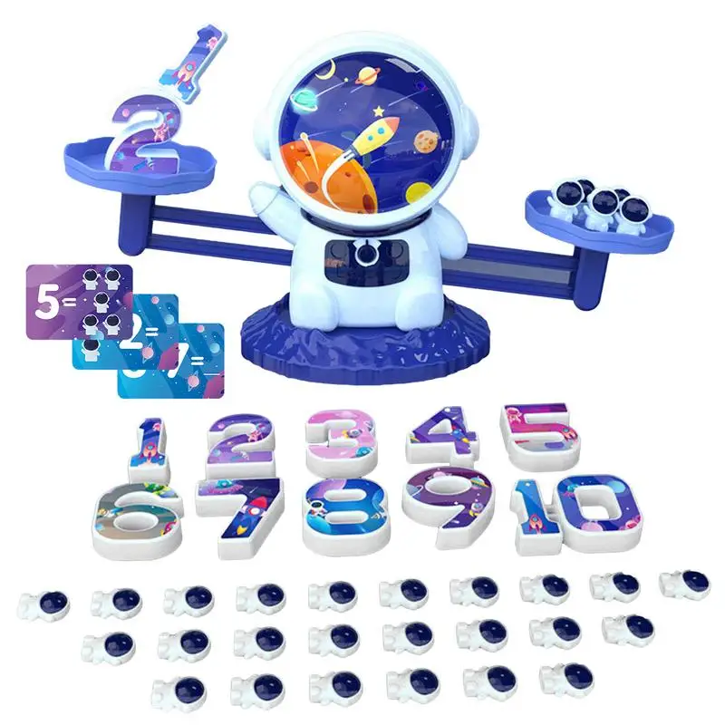 Balance Counting Math Toys Astronaut Educational Toys Math Game Boys Girls Cute Astronaut Digital Voice Balance Scale
Balance Counting Math Toys Astronaut Educational Toys Math Game Boys Girls Cute Astronaut Digital Voice Balance Scale