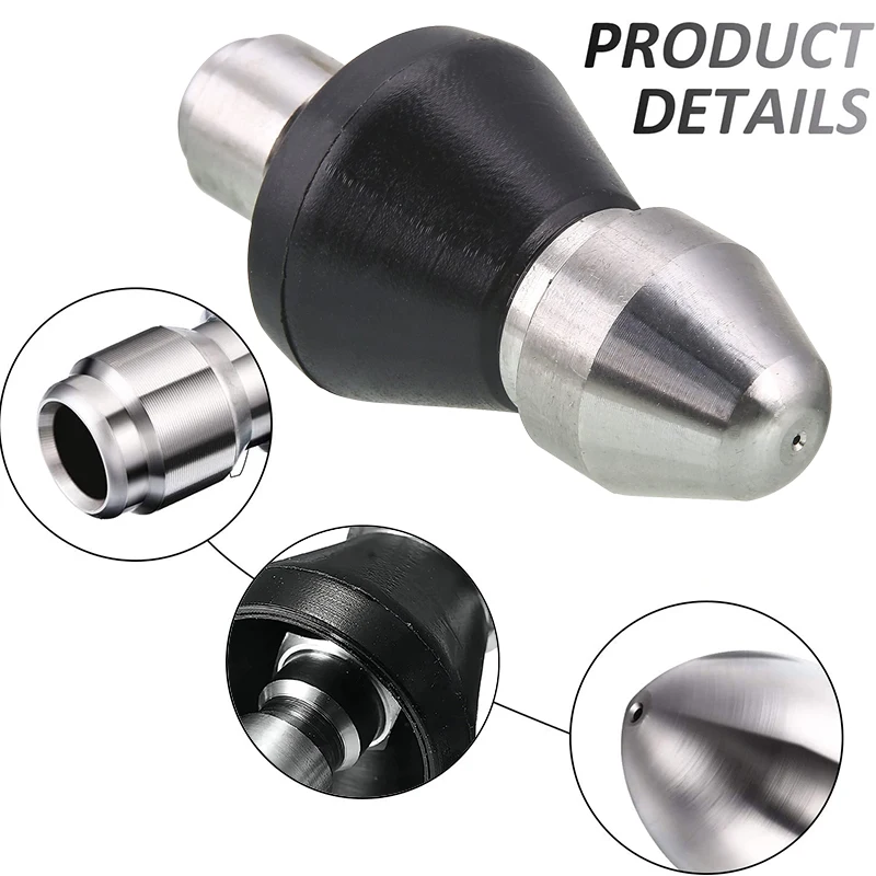 Высокое давление, устройство для быстрой очистки сточных вод, 6 струйных насадок 
Высокое давление, устройство для быстрой очистки сточных вод, 6 струйных насадок