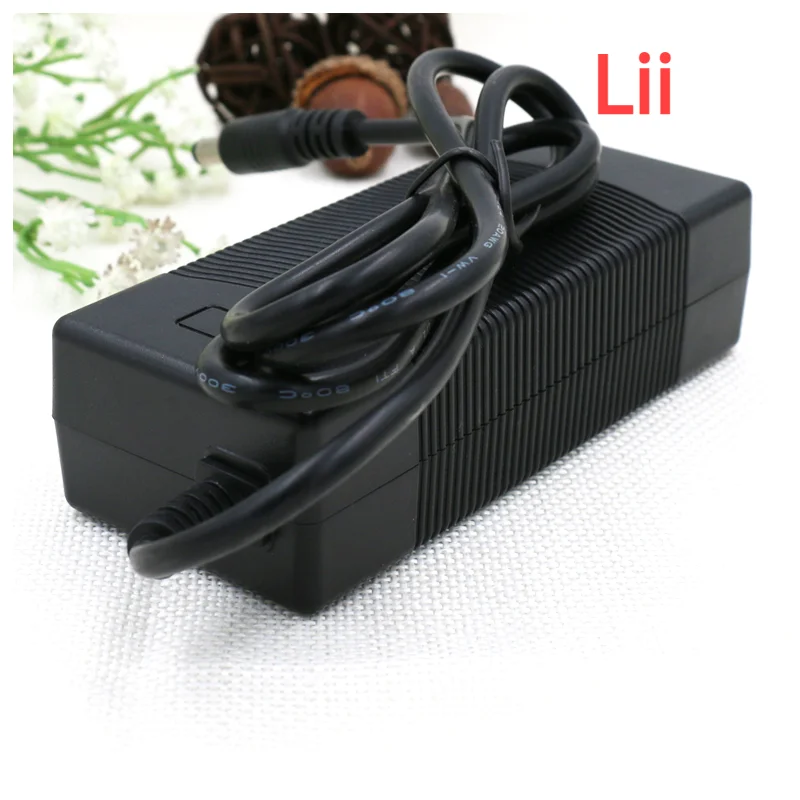 

Lii 10S 42V 2A For 36V Lithium-ion battery pack charger Power Supply batterites DC 100-240V Converter Adapter EU/US/AU/UK plug