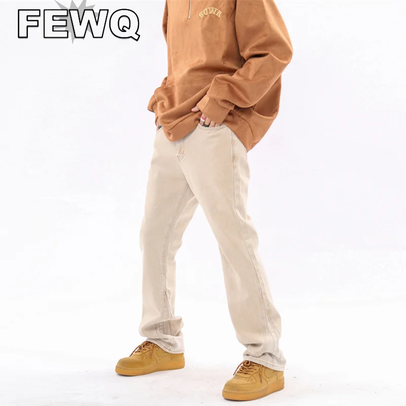 FEWQ Retro Y2k Men's Jeans Solid Color American Style Denim Trousers Straight Pants High Street 2023 Summer Stylish New 24B2373
FEWQ Retro Y2k Men's Jeans Solid Color American Style Denim Trousers Straight Pants High Street 2023 Summer Stylish New 24B2373