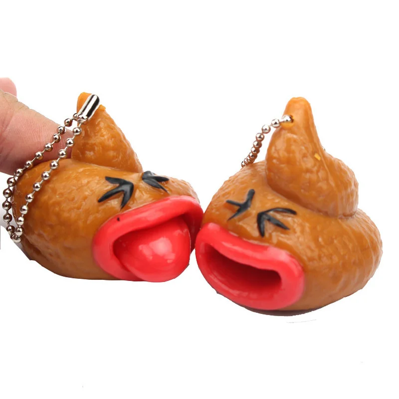 Funny Poop Keychain Squishy Toy Pop Out Tongues Novelty Fun Tricky Prank Squeeze Antistress Fidget Toy for Adults Children
Funny Poop Keychain Squishy Toy Pop Out Tongues Novelty Fun Tricky Prank Squeeze Antistress Fidget Toy for Adults Children