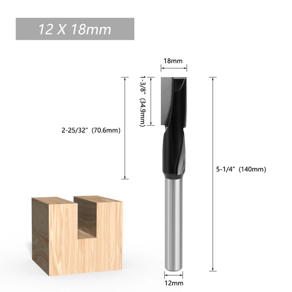 1 Pcs Spiral Router Bit Woodworking Milling Cutter 18mm Head 12/127mm Shank Engraving Machine Bit Carpentry Tool Carving Tools
1 Pcs Spiral Router Bit Woodworking Milling Cutter 18mm Head 12/127mm Shank Engraving Machine Bit Carpentry Tool Carving Tools