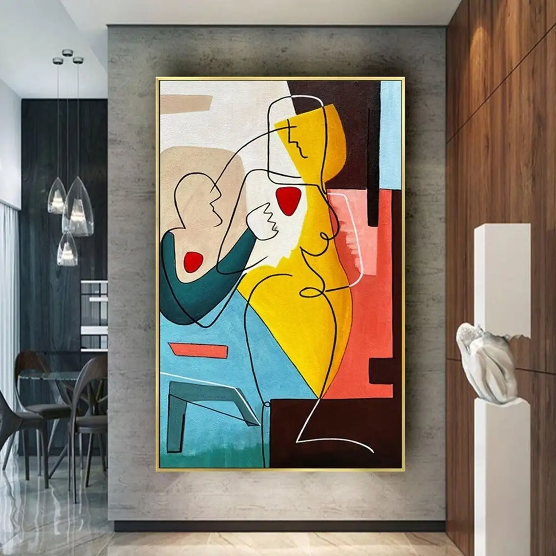 Handmade Abstract Colorful Texture Wall Art Hand Painted On Canvas Oil Paintings Large Home Decor Living Room Wall Decor
Handmade Abstract Colorful Texture Wall Art Hand Painted On Canvas Oil Paintings Large Home Decor Living Room Wall Decor