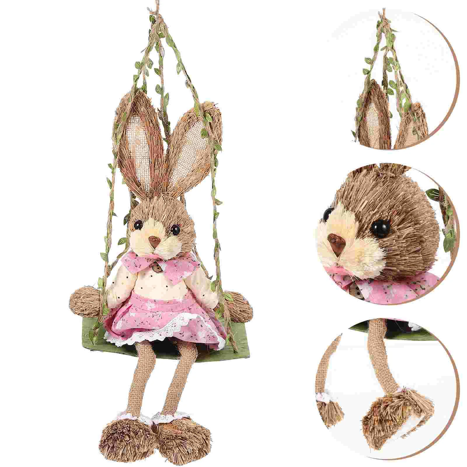 Bunny Rabbit Easter Straw Statue Ornament Animal Figurine Figurines Decor Hanging Woven Ornaments Decorations Decoration Zodiac
Bunny Rabbit Easter Straw Statue Ornament Animal Figurine Figurines Decor Hanging Woven Ornaments Decorations Decoration Zodiac