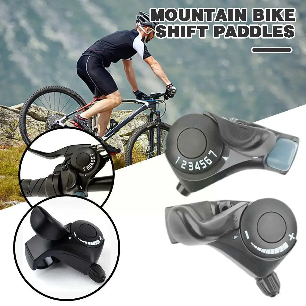 Bicycle Drivetrain Mountain Bike Shift Paddles 21 Speed Bicycle Mountain Lever Shift Bike Thumb Shifting Accessories W1K3
Bicycle Drivetrain Mountain Bike Shift Paddles 21 Speed Bicycle Mountain Lever Shift Bike Thumb Shifting Accessories W1K3
