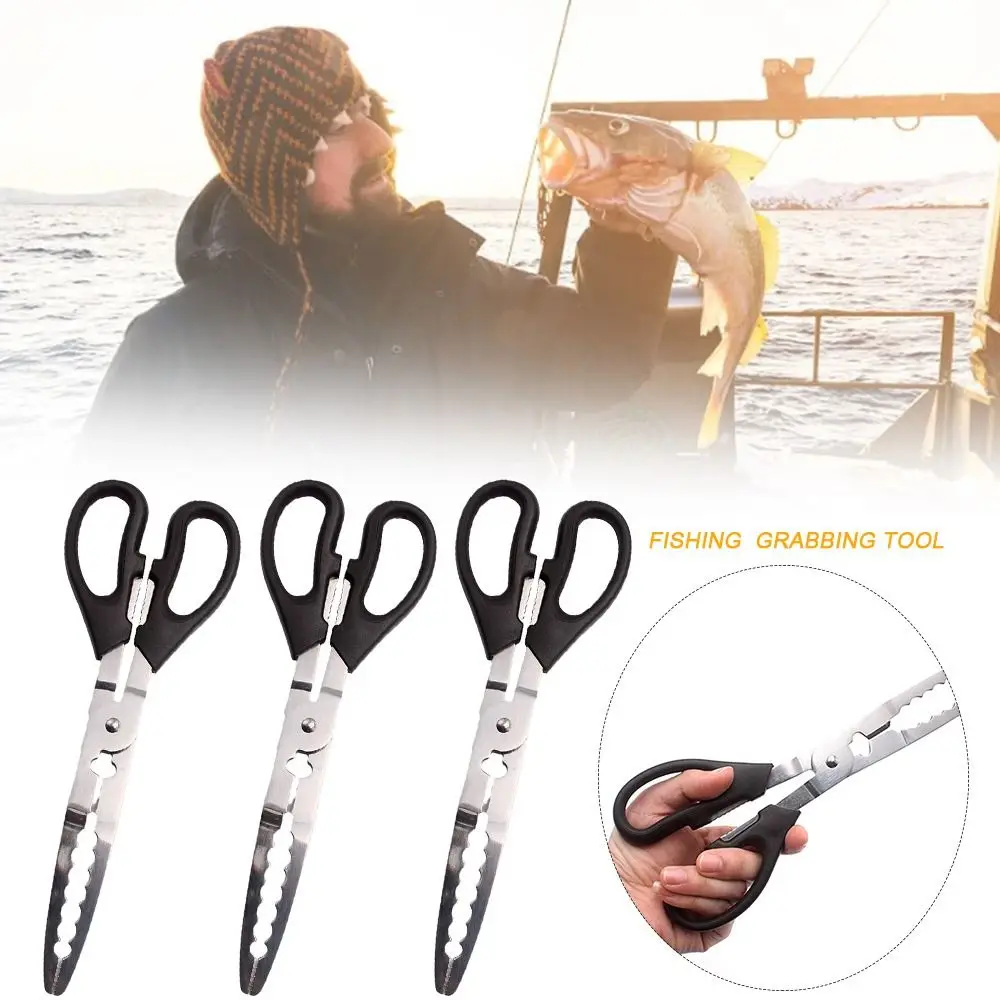 Stainless Steel Fishing Pliers 2023 Fish Long Scissor Gripper Plier Pike Fishing Grabbing Tool Fishing Accessory
Stainless Steel Fishing Pliers 2023 Fish Long Scissor Gripper Plier Pike Fishing Grabbing Tool Fishing Accessory