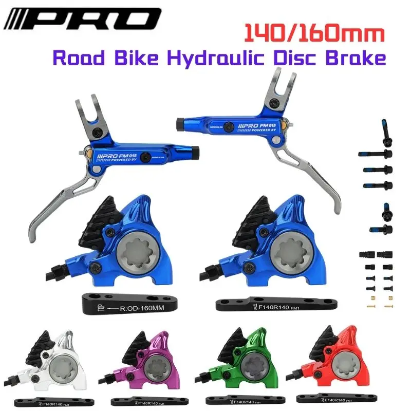 IIIPRO 140/160mm 2 Piston Road Bike Hydraulic Disc Brake Caliper Flat Mount Oil Brake Full CNC Caliper for BMX Cycling Parts
IIIPRO 140/160mm 2 Piston Road Bike Hydraulic Disc Brake Caliper Flat Mount Oil Brake Full CNC Caliper for BMX Cycling Parts