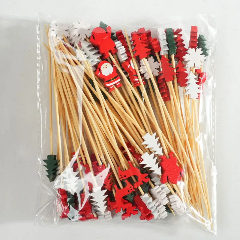 Одноразовые бамбуковые шпажки для еды Дед Мороз 100 шт.
Одноразовые бамбуковые шпажки для еды Дед Мороз 100 шт.