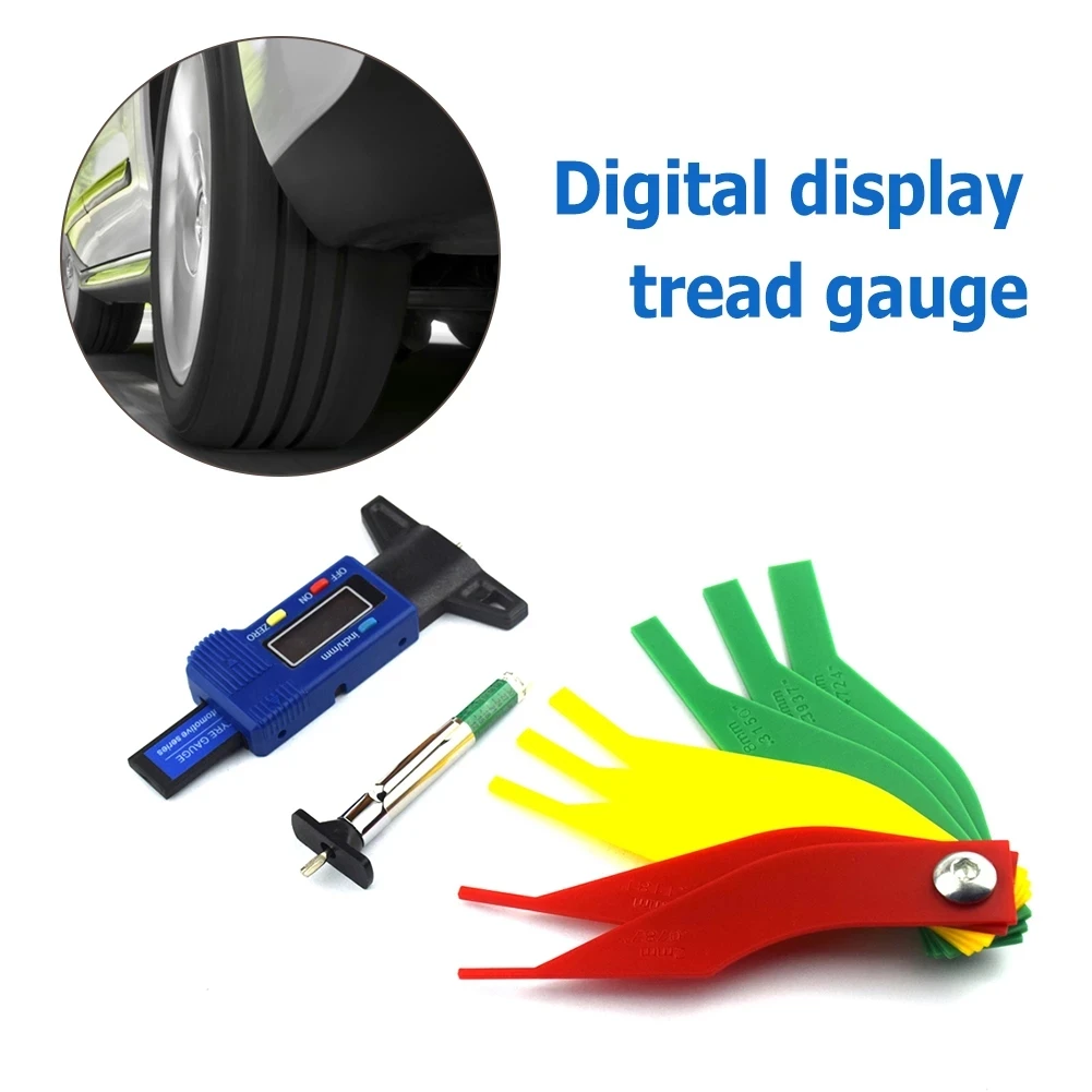 1 Set Portable Truck Digital Tire Tread Gauge Color Coded Depth Measurement Tool Car Accessories High Quality Tire Detector
1 Set Portable Truck Digital Tire Tread Gauge Color Coded Depth Measurement Tool Car Accessories High Quality Tire Detector