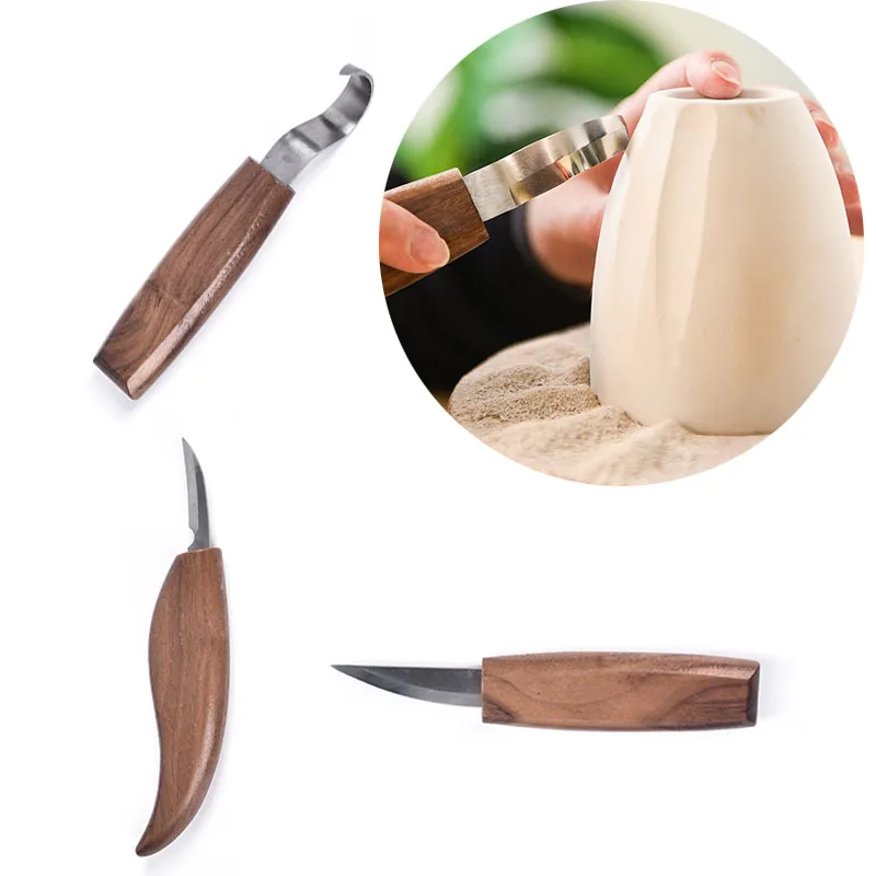 Pottery Tool Carving Knife Solid Wood Handle Repair Billet Shaping Digging Spoon Knife Handmade Diy Woodworking Woodcut Supplies
Pottery Tool Carving Knife Solid Wood Handle Repair Billet Shaping Digging Spoon Knife Handmade Diy Woodworking Woodcut Supplies