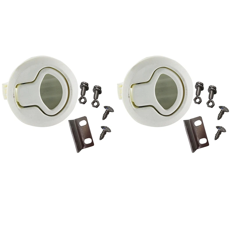 2X Latch Hatch Round Pull LatchLatch Flush Pull For1/4 Door Boat Deck Hatch RV Drawers Cabinet Yacht
2X Latch Hatch Round Pull LatchLatch Flush Pull For1/4 Door Boat Deck Hatch RV Drawers Cabinet Yacht