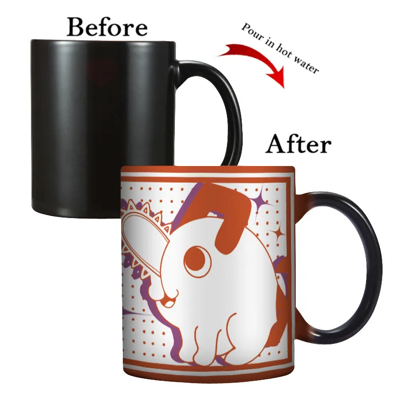 Chainsaw Man Anime Coffee Mugs Friends Gifts Magic Temperature Heat Sensitive Creative Color Changing Cup Mug
Chainsaw Man Anime Coffee Mugs Friends Gifts Magic Temperature Heat Sensitive Creative Color Changing Cup Mug