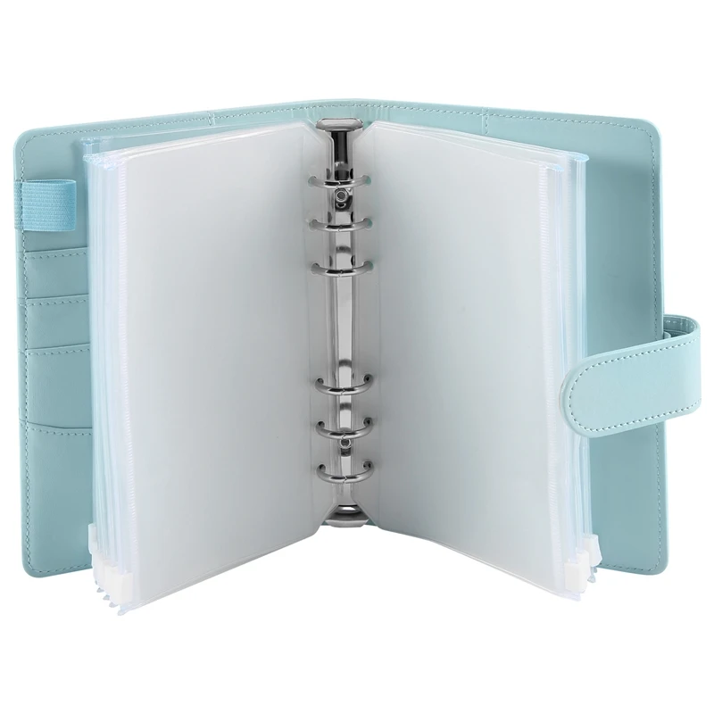 Папка формата A6, может заполняться 6 круглых наборов, подходит для личных планировочных записей, бюджетных передатчиков
Папка формата A6, может заполняться 6 круглых наборов, подходит для личных планировочных записей, бюджетных передатчиков