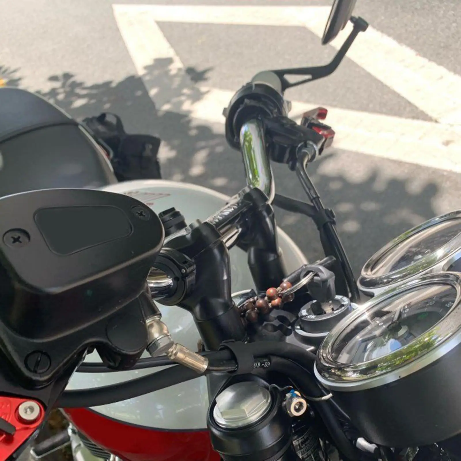 Motorcycle 5mm 1 "handlebar Handlebar Riser Clamp with for 
Motorcycle 5mm 1 "handlebar Handlebar Riser Clamp with for