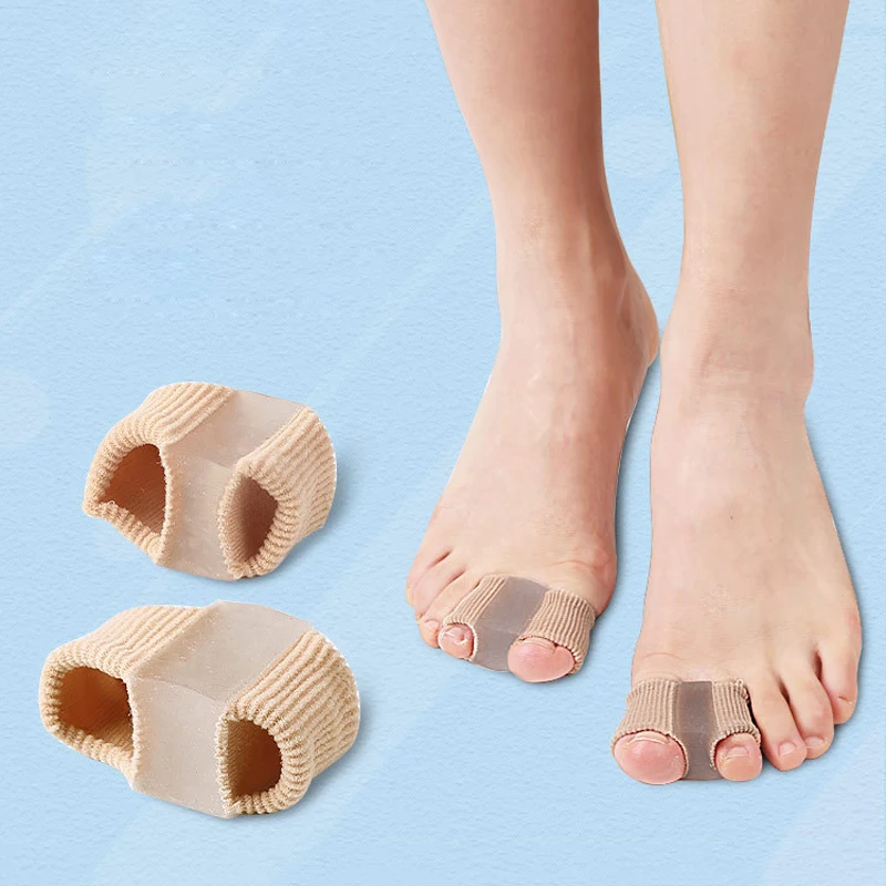 1/2PCS Hallux Valgus Corrector Toe Separator Orthotics Silicone Toe Spreader Separator Thumb Finger Toe Corrector Foot Care Tool 
1/2PCS Hallux Valgus Corrector Toe Separator Orthotics Silicone Toe Spreader Separator Thumb Finger Toe Corrector Foot Care Tool