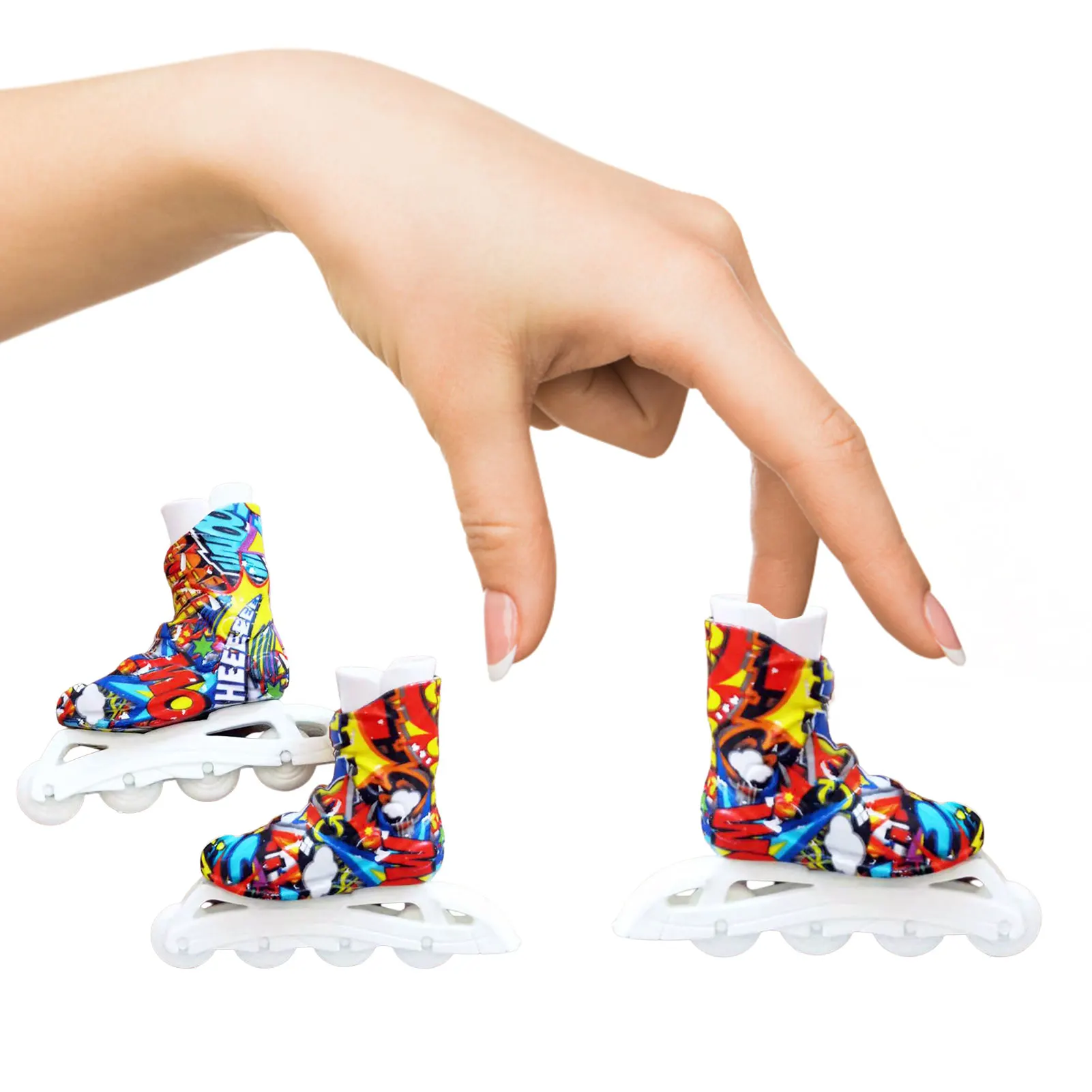 Mini Roller Skates Toy Skateboard Mini Roller Skates For Fingers Mini Skateboard Shoes Colorful Finger Skates Toys Mini Sneakers
Mini Roller Skates Toy Skateboard Mini Roller Skates For Fingers Mini Skateboard Shoes Colorful Finger Skates Toys Mini Sneakers