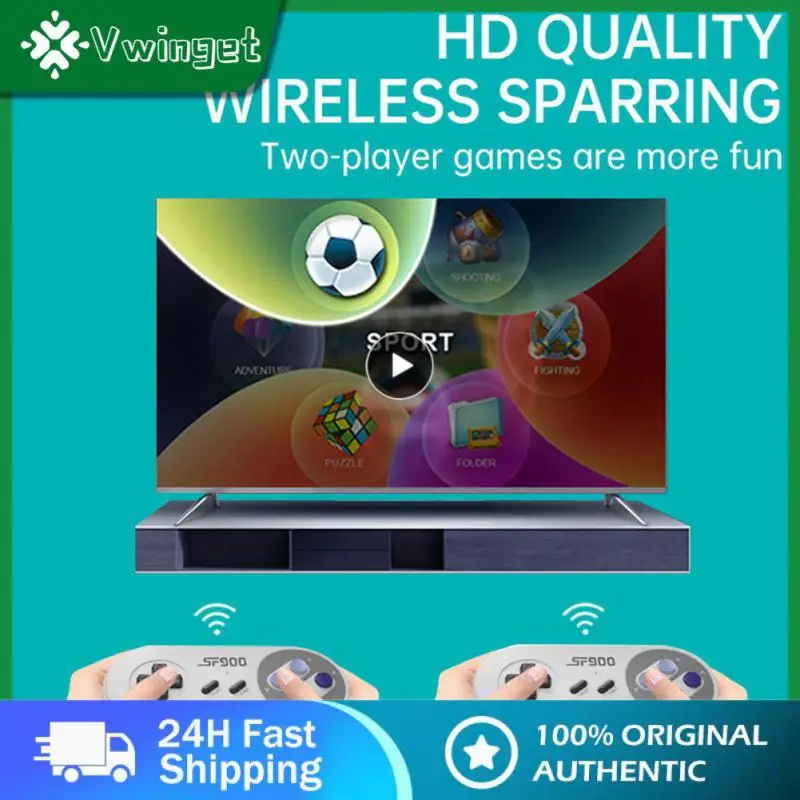 For Sega Genesis Wireless Console Double Wireless Match Built-in 4700 Game Stick Hd Md Hd Video Game Console Home Sfc Tv Gamepad
For Sega Genesis Wireless Console Double Wireless Match Built-in 4700 Game Stick Hd Md Hd Video Game Console Home Sfc Tv Gamepad