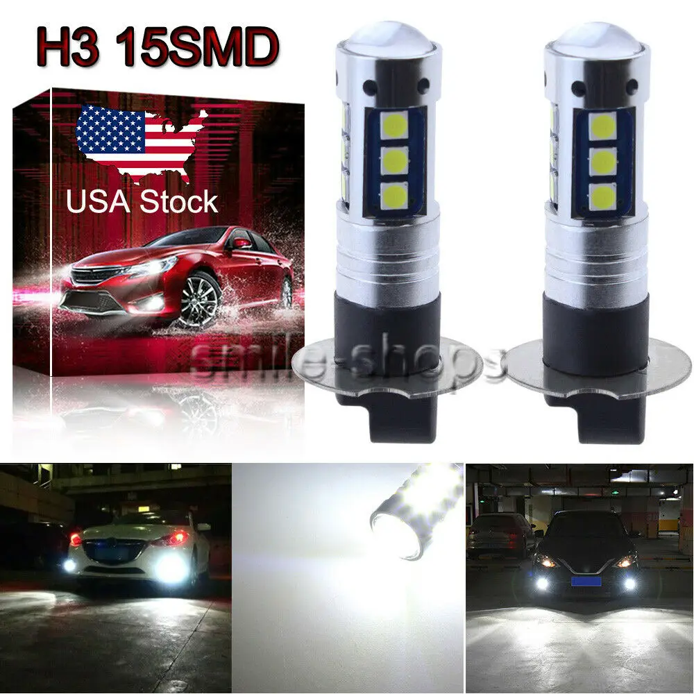 H3 3030 чип 15Smd светодиодные противотумансветильник ры комплект для преобразования супер ярких 6000K белый США
H3 3030 чип 15Smd светодиодные противотумансветильник ры комплект для преобразования супер ярких 6000K белый США