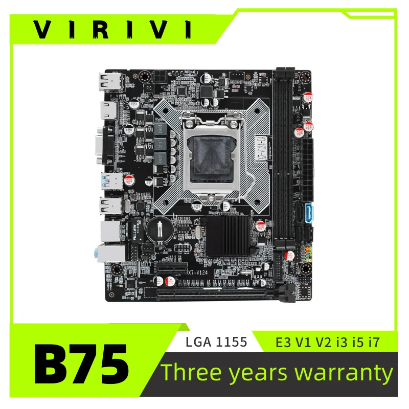 VIRIVI LGA1155 B75 M-ATX DDR3 For Intel B75 32GB Desktop Mainboard USB3 SATA3 E3 V1 V2 i3 i5 i7
VIRIVI LGA1155 B75 M-ATX DDR3 For Intel B75 32GB Desktop Mainboard USB3 SATA3 E3 V1 V2 i3 i5 i7