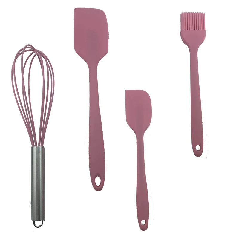 4Pcs Brown Wooden Handle Silicones Spatulas Kitchens Decorating Accessories Easy To Clean Non-slip Cakes Reposteria Baking Tool
4Pcs Brown Wooden Handle Silicones Spatulas Kitchens Decorating Accessories Easy To Clean Non-slip Cakes Reposteria Baking Tool