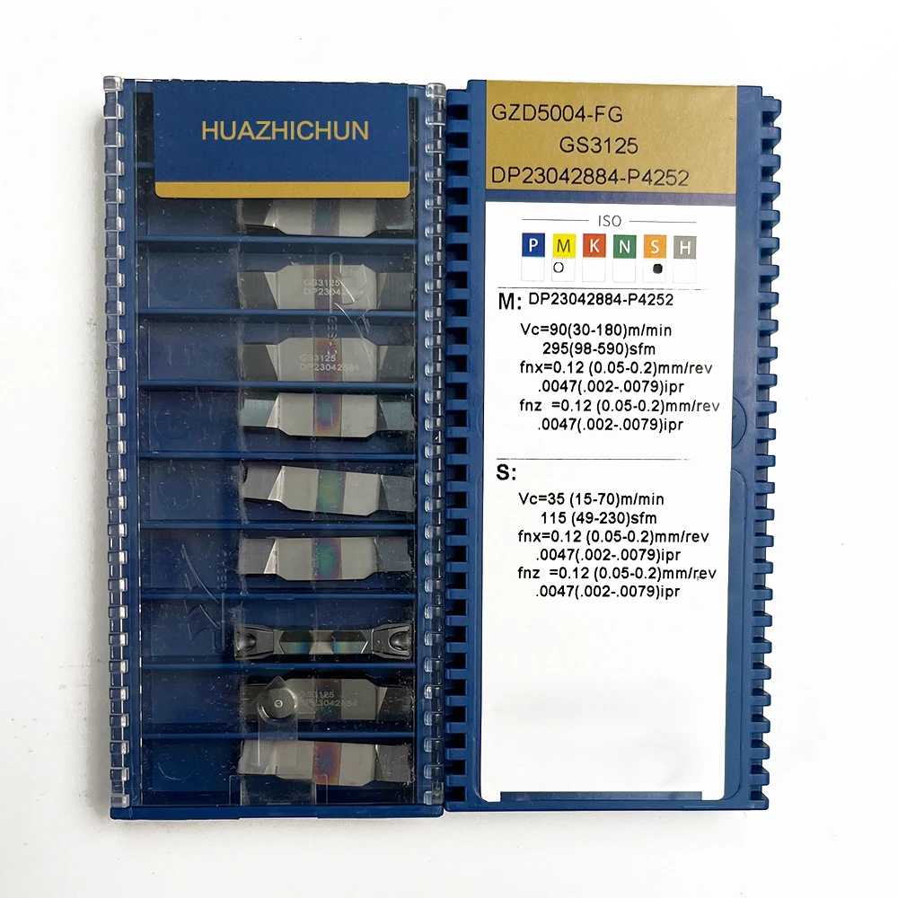 HUAZHICHUN GZD5004-FG GS3125, карбидные вставки, фрезерные инструменты
HUAZHICHUN GZD5004-FG GS3125, карбидные вставки, фрезерные инструменты