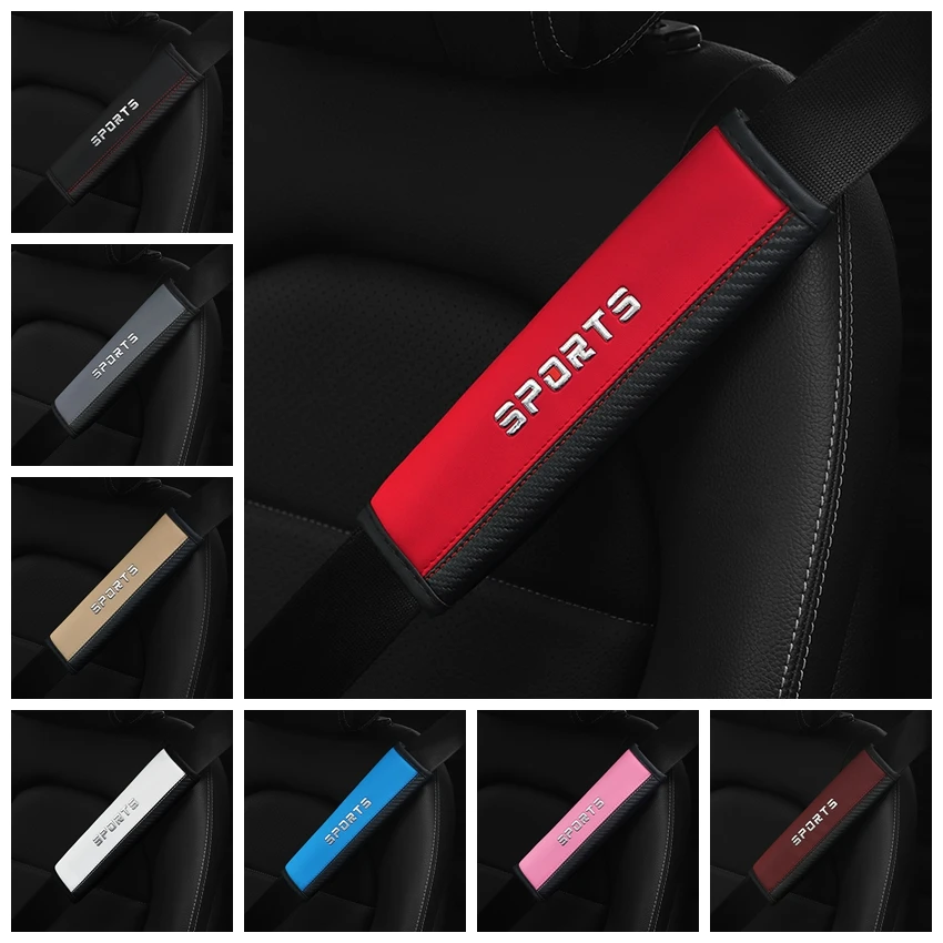 Car Safety Belt Cover PU Leather Breathable Universal Automobile Seat Belt Covers Shoulder Protection Car Accessories Interior
Car Safety Belt Cover PU Leather Breathable Universal Automobile Seat Belt Covers Shoulder Protection Car Accessories Interior