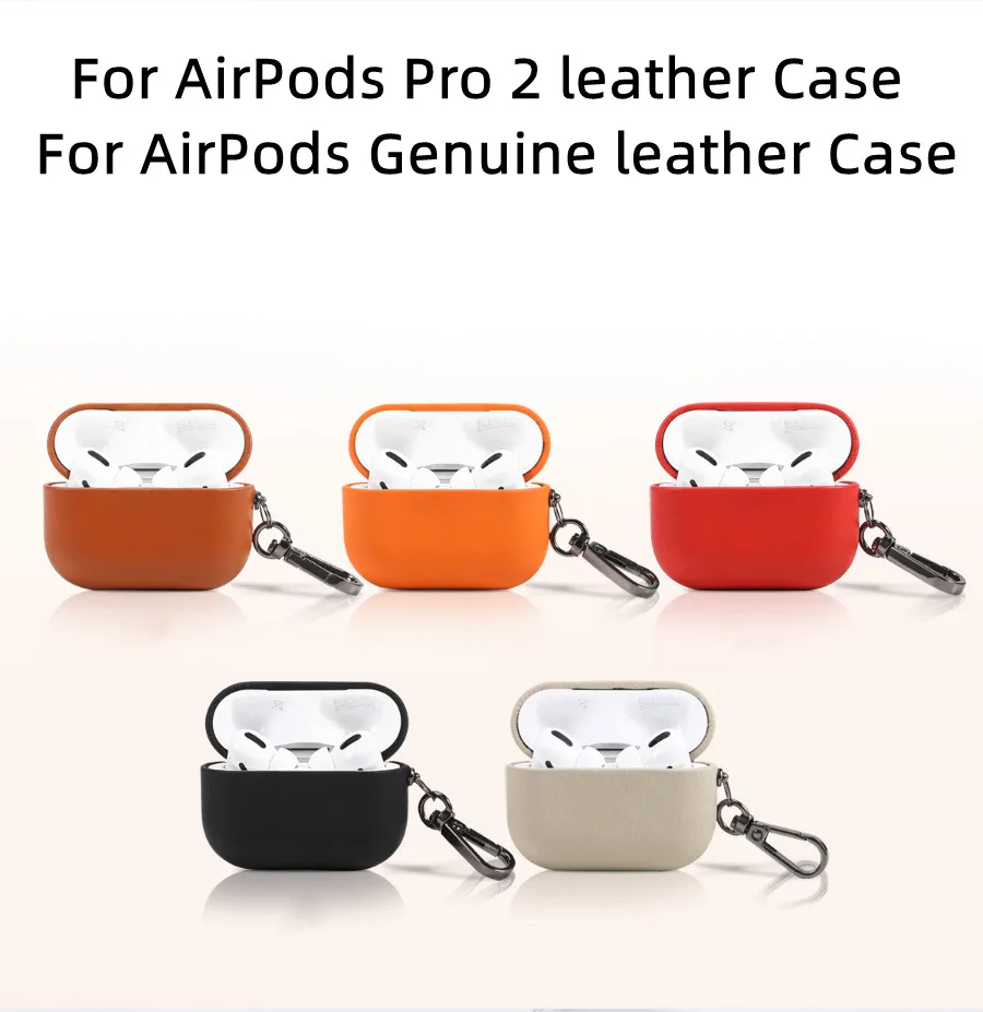 Кожаный чехол для AirPods Pro 2, роскошный чехол из натуральной кожи для airpod pro 2022, протектор pro2, аксессуары для наушников AirPods Pro 2nd
Кожаный чехол для AirPods Pro 2, роскошный чехол из натуральной кожи для airpod pro 2022, протектор pro2, аксессуары для наушников AirPods Pro 2nd