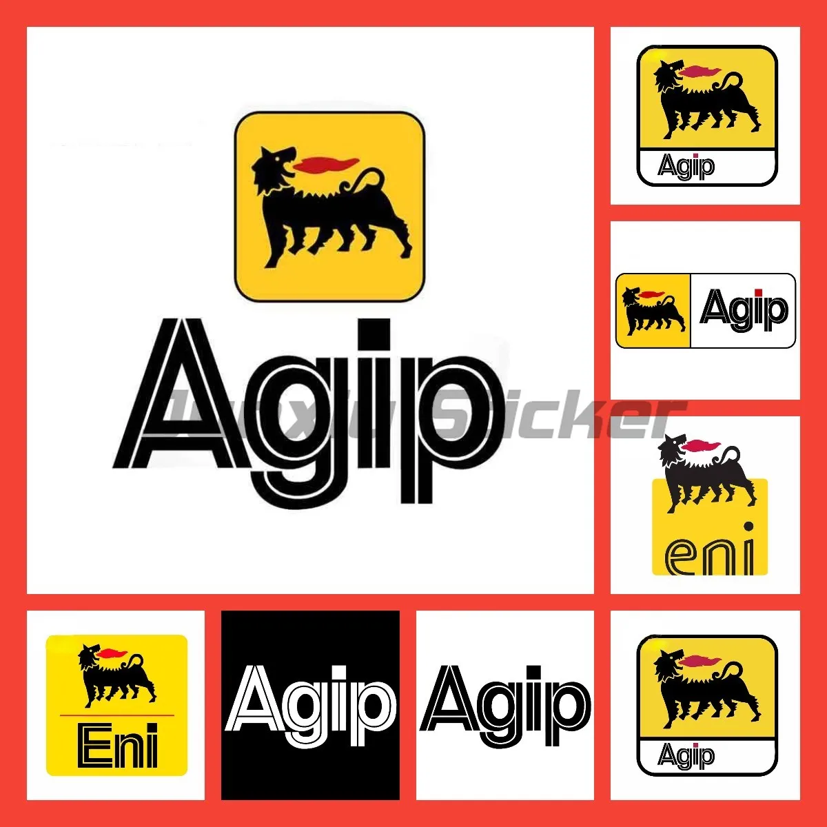 Agip Car Stickers Creative Simple Decals Occlusion Scratch Sunscreen Windshield Windows Decor Car Styling
Agip Car Stickers Creative Simple Decals Occlusion Scratch Sunscreen Windshield Windows Decor Car Styling